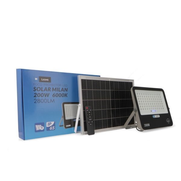 Foco Proyector Led Solar Milan 200W Ledme - Imagen 2
