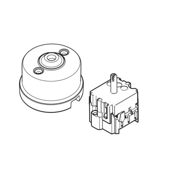 Cruzamiento rotativo 10AX 250Vca Fontini - Imagen 3