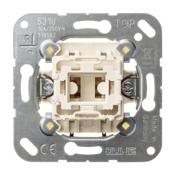 Pulsador unipolar NA10A 250V Jung