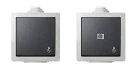 Pulsador luz 10A 250V serie 950 Ceese
