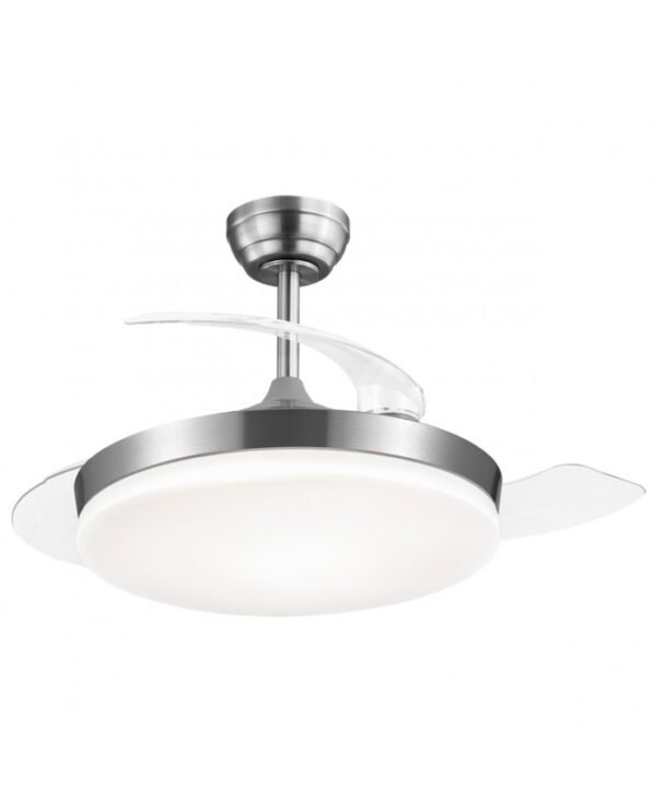 Ventilador Malta Níquel Satinado Alemar
