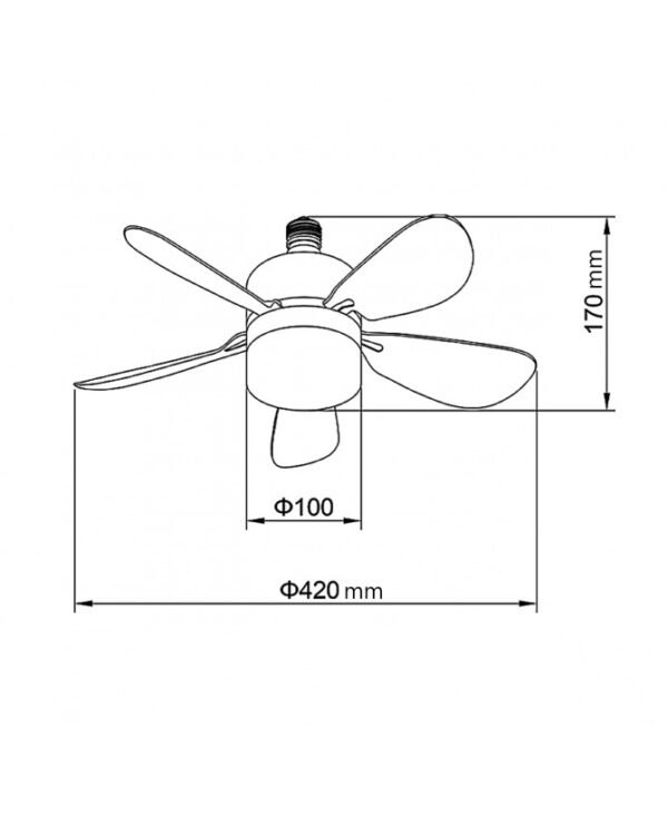 Ventilador Nano Blanco Alemar - Imagen 3