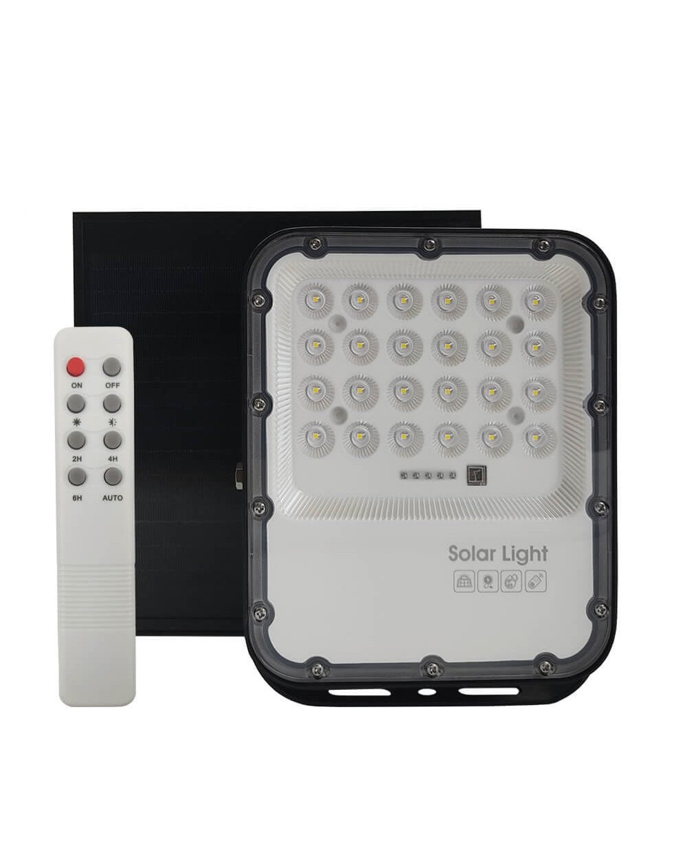 Foco Proyector Exterior SOLAR LED 300W con mando a distancia Ledme - Imagen 2