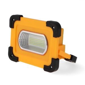 Foco Proyector Solar Led Portátil Con Batería Power Bank 30W Ledme