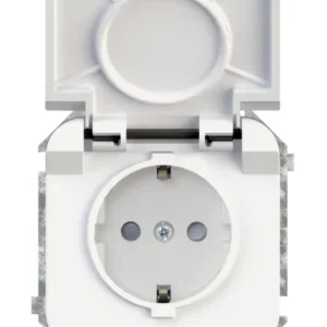 Enchufe Schuko con tapa 2P TTL 16A 250V Ceese