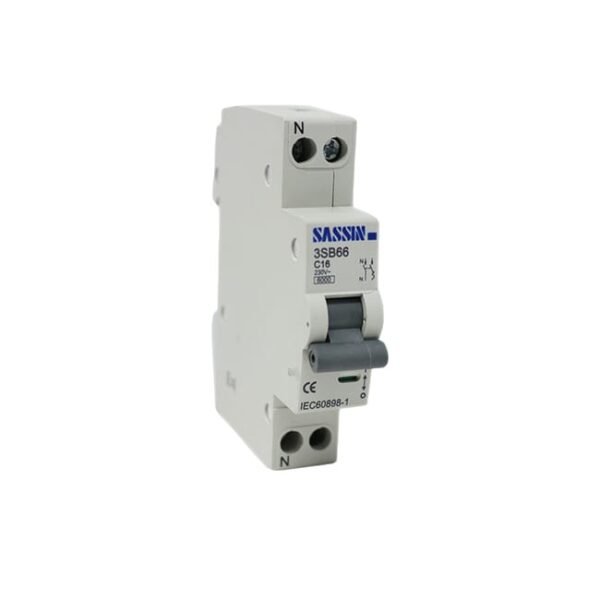 MAGNETOTÉRMICO 1P+N 16A SASSIN