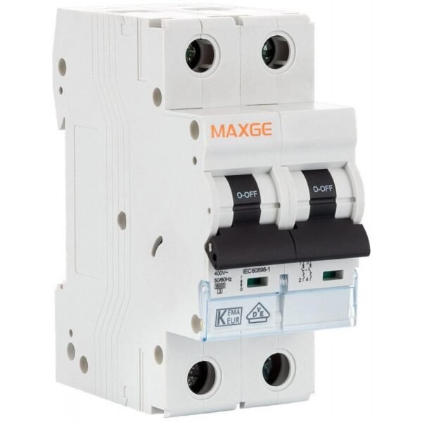 INTERRUPTOR AUTOMÁTICO MAGNETOTÉRMICO 2P MAXGE