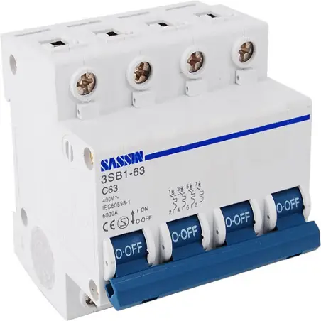 INTERRUPTOR AUTOMÁTICO 4P 20A SASSIN