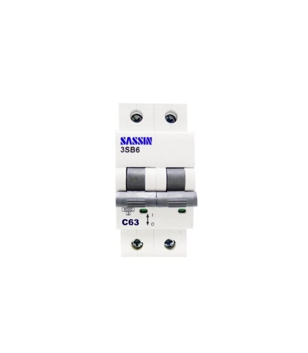 INTERRUPTOR AUTOMATICO 2P 10A CURVA C SASSIN
