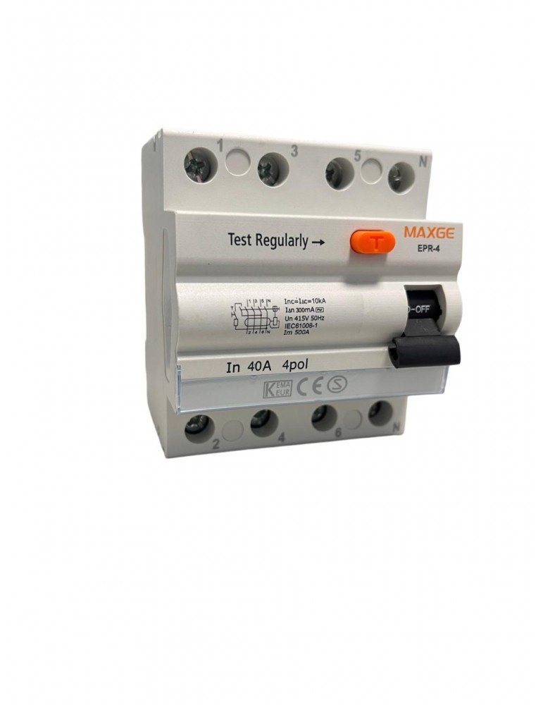 INTERRUPTORES DIFERENCIALES CLASE A 4P MAXGE