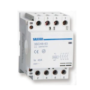 CONTACTOR MODULAR 4P 63A SASSIN