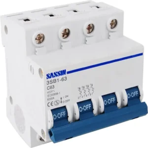 INTERRUPTOR AUTOMÁTICO 4P 40A SASSIN