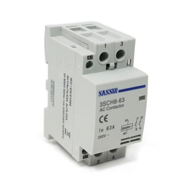 CONTACTOR MODULAR 2P 63A SASSIN