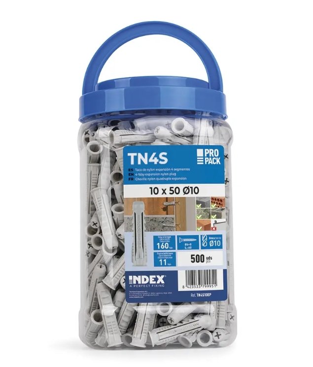 BOTE TACOS DE NYLON ANUDABLE 4 SEG. INDEX